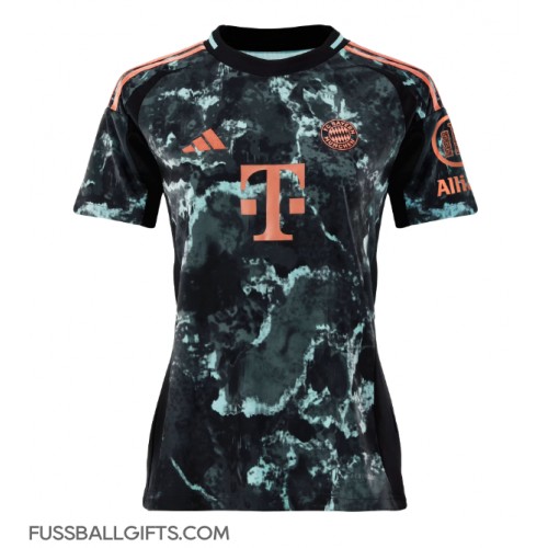 Bayern Munich Fußballbekleidung Auswärtstrikot Damen 2024-25 Kurzarm
